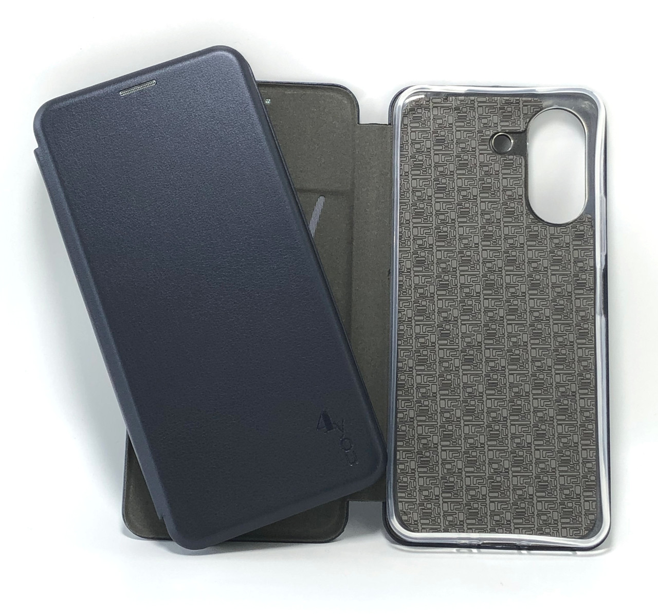 Чохол-книжка для телефону Xiaomi Redmi 13C (4G) Original (на магніті, підставка) Dark blue (4you), фото 1