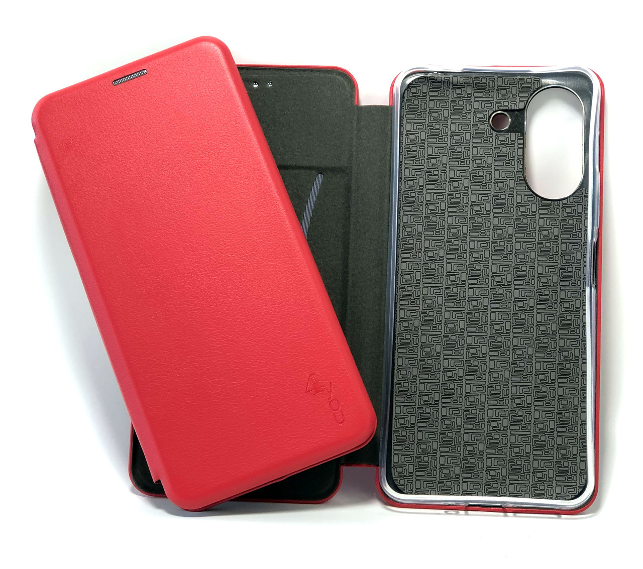 Чохол-книжка для телефону Xiaomi Redmi 13C(4G) Original (на магніті, підставка) Red (4you)