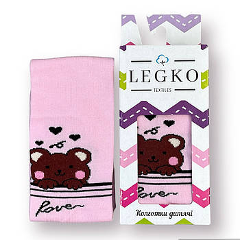 Колготки дитячі демісезонні бавовна LEGKO, 14 розмір, 86-92 см, 2-3 роки, 19204