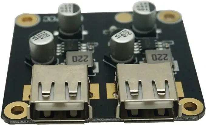 2-канальний модуль швидкого заряджання USB 12 V24 V для QC3, DC-DC 4.5-32В — 3-12 В 24 Вт, фото 1