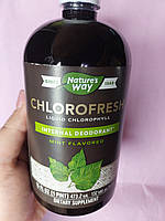 Nature's way chlorofresh liquid chlorophyll 473 ml хлорофилл хлорофреш