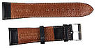 Ремінець для годинника зі шкіри Mykhail Ikhtyar ширина 24 мм чорний, фото 2