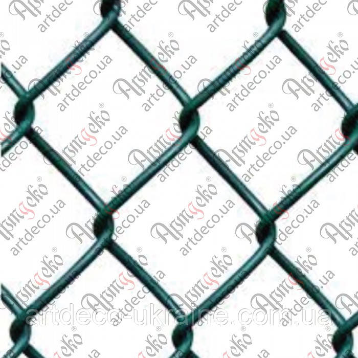 Сітка рабиця 1,2х10м фарбована зелена Вічко 50х50мм  Арт. 90.751, фото 1