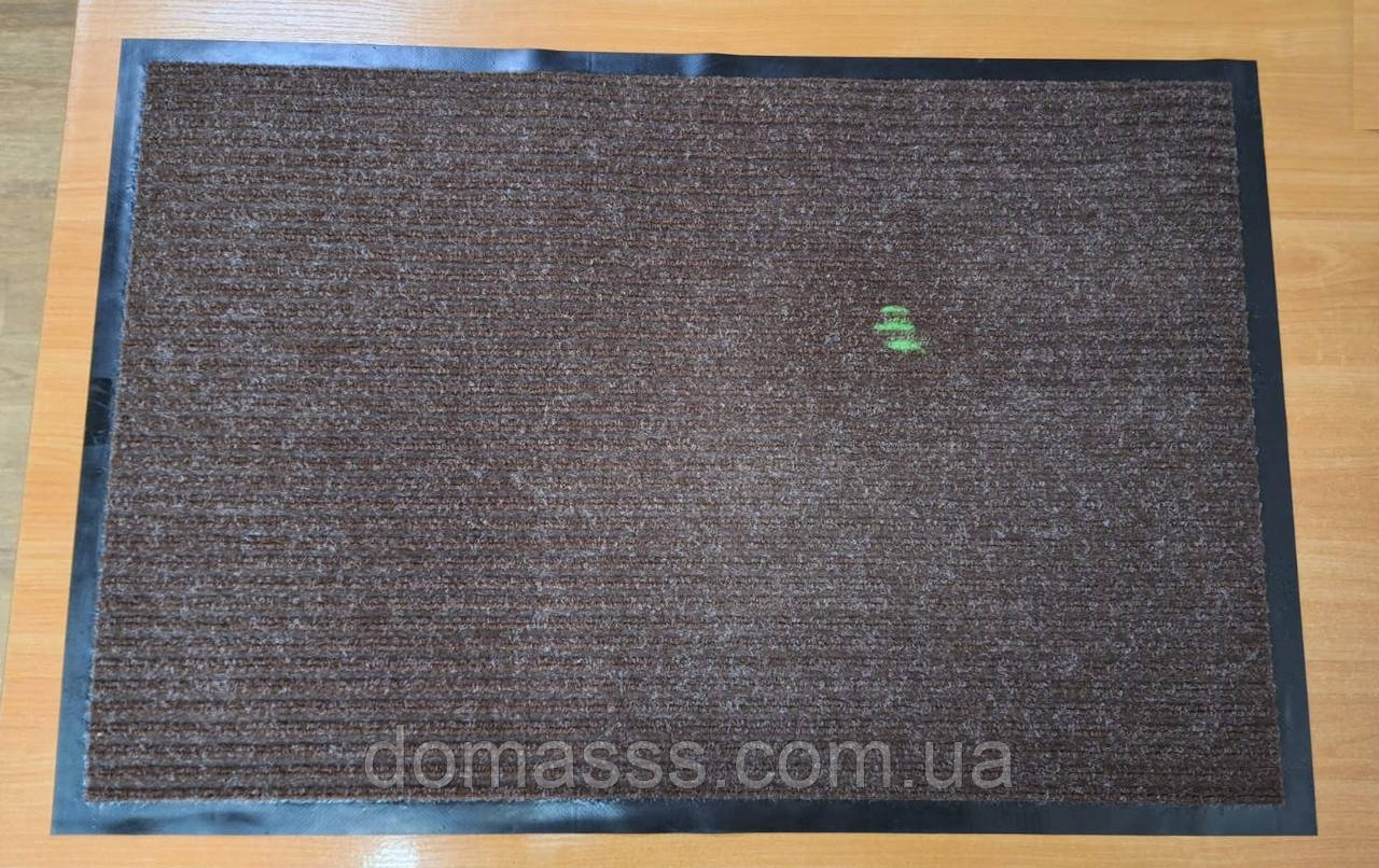 УЦІНКА вологопоглинаючий килимок з кантом 60 х 90 коричневий