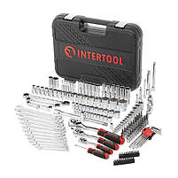 Набір інструментів STORM INTERTOOL ET-8156 1/2" & 3/8" & 1/4", 156 од., Cr-V , у кейсі, фото 4