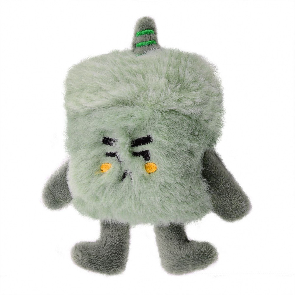 Хутровий чохол для навушників AirPods 1/2 Fluffy Monster Case оливковий