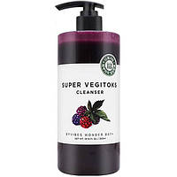 Детокс очищение для упругости кожи Wonder Bath Super Vegitoks Cleanser Purple 300ml
