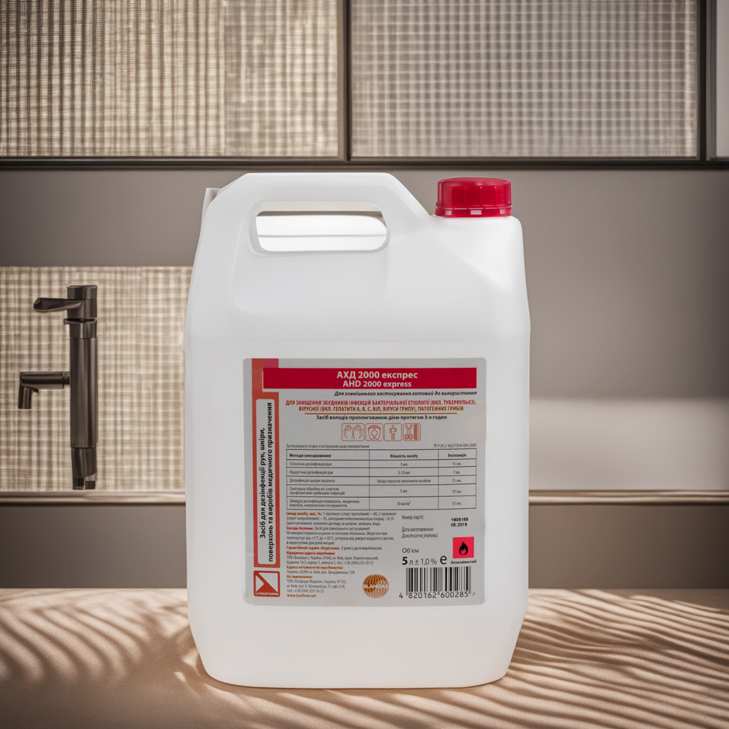 Дезінфікуючий засіб АХД 2000 експрес 5000 мл, фото 1