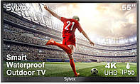 Телевизор 55 дюймов SYLVOX OT55A1CAGC (4K Smart TV Bluetooth Outdoor TV)