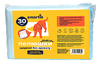 Пеленки Smartis 60*90 см для собак и щенков ежедневные 60г/6г 30 шт