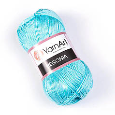 Пряжа YarnArt Begonia (Бегонія) 5353, світло-бірюзовий