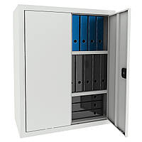 Шкаф архивный для документов, сейф для хранения папок и файлов со встроенным замком FC-4 100х80х43 см