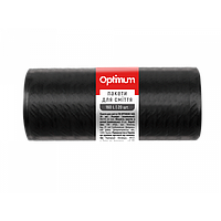 OPTIMUM Пакет для смiття п/е 85*105 чорний LD 160л/20 шт, (5шт/ящ)