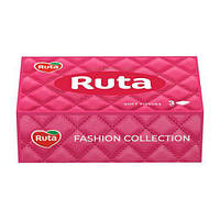 Серветки косметичні Ruta Professional 80л, 2ш. білі, пенал
