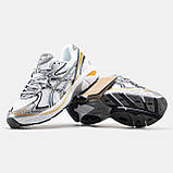 Жіночі кросівки Asics GT-2160 White Silver Orange, білі шкіряні кросівки асікс гт 2160, фото 5