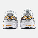 Жіночі кросівки Asics GT-2160 White Silver Orange, білі шкіряні кросівки асікс гт 2160, фото 6