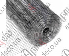 Сітка зварна оцинкована рулон 1х30м (25x12.5х1,2мм)  Арт. 90.753