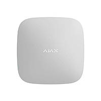 Интеллектуальная централь Ajax Hub 2 Plus (8EU/ECG) UA white с поддержкой 2 SIM-карт, LTE и Wi-Fi, поддержкой