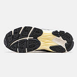 Чоловічі кросівки Asics GT-2160 Grey Beige, сірі шкіряні кросівки асікс гт 2160, фото 7