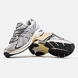 Чоловічі кросівки Asics GT-2160 Grey Beige, сірі шкіряні кросівки асікс гт 2160, фото 5