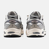 Чоловічі кросівки Asics GT-2160 Grey Beige, сірі шкіряні кросівки асікс гт 2160, фото 6