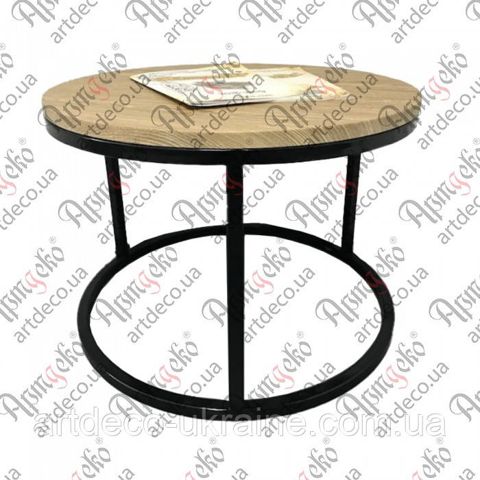 Стіл журнальний круглий D-575х390  Арт. 68.202, фото 1