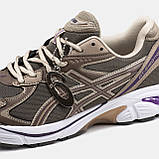 Чоловічі кросівки Asics GT-2160 Brown Purple White, коричневі шкіряні кросівки асікс гт 2160, фото 9