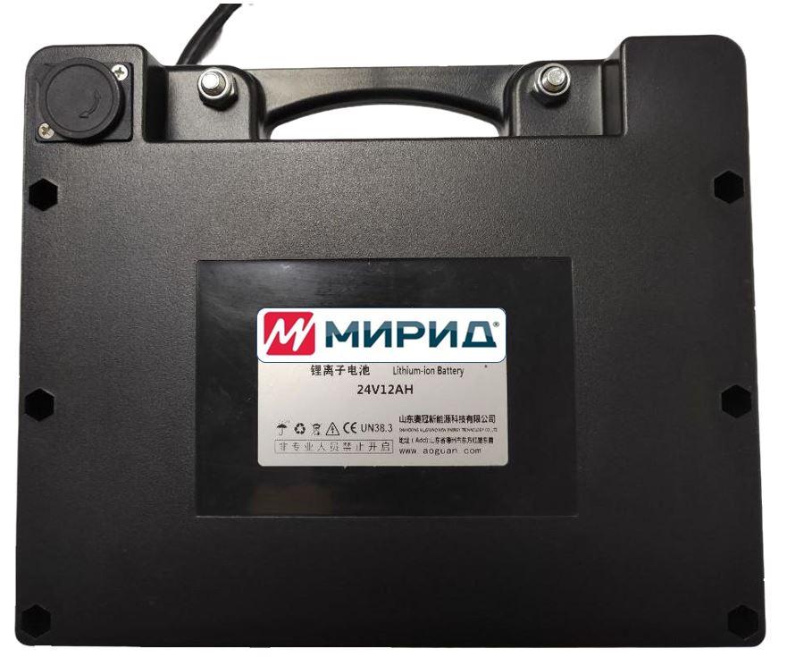 Акумулятор літієвий для інвалідного візка MIRID D-810, D-812 (24В, 12Аг, 288Втг)