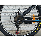 Велосипед гірський TopRider 611 24" рама 14 обладнання Shimano Синій, фото 5