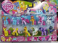 My Little Pony Мега Набор из 12 пони Май Литл Пони Mega Friendship Collection Set of 12 Pony + ПОДАРУНОК