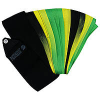 Лента Pastorelli 5 м FIG col. Black-Yellow-Green (03221)