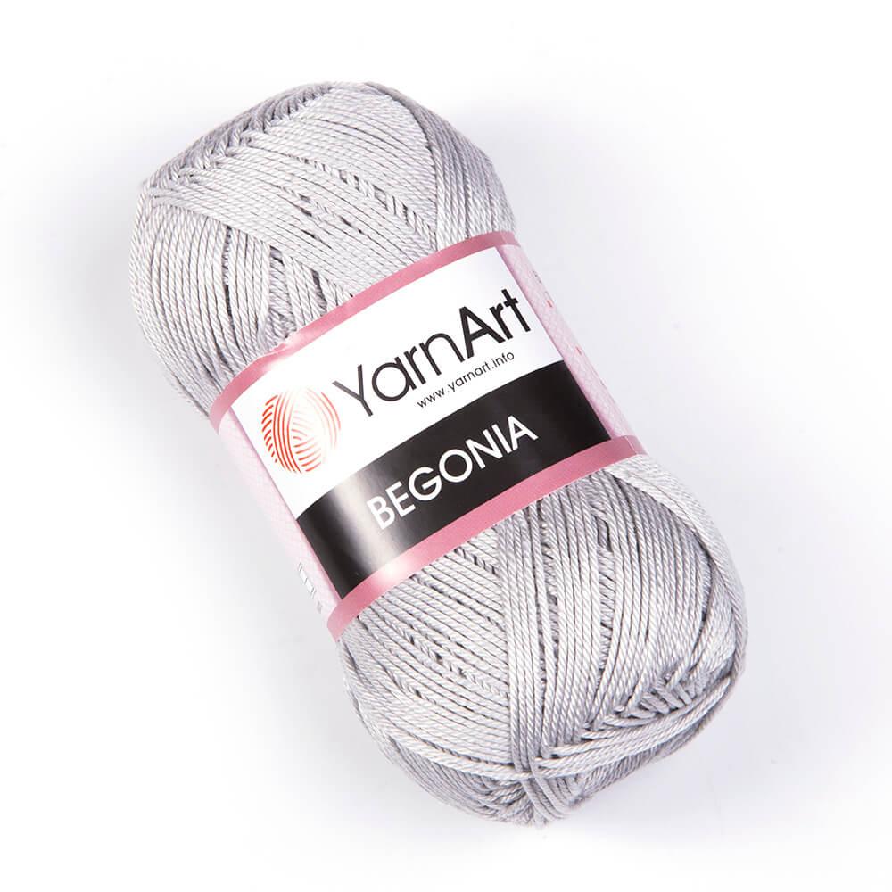 Пряжа YarnArt Begonia (Бегонія) 4920, світло-сірий