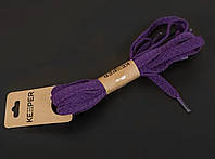 Шнурки 100см плоские 8 мм Keeper фиолетовый