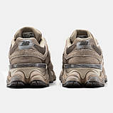 Чоловічі / жіночі кросівки New Balance 9060 Beige Brown, коричневі замшеві кросівки нью беланс 9060 ню беленс, NB 9060 нб, фото 6