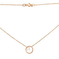 Золотое колье женское с нотой покрытой фианитами из золота ожерелье цепочка с кулоном подвеской ноты 40 см