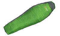 Спальник Terra Incognita Alaska 450 (правый) зеленый - зимний кокон, теплый, минимальній вес и объем