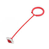 Світна скакалка крутилка з коліщатком на одну ногу дитяча, Нейроскакалка для дітей, Скакалки світяться, фото 3