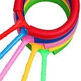 Світна скакалка крутилка з коліщатком на одну ногу дитяча, Нейроскакалка для дітей, Скакалки світяться, фото 7