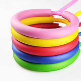 Світна скакалка крутилка з коліщатком на одну ногу дитяча, Нейроскакалка для дітей, Скакалки світяться, фото 6