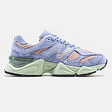 Жіночі кросівки New Balance 9060 x The Whitaker Group Purple, фіолетові замшеві кросівки нью беланс 9060 ню беленс NB 9060 нб, фото 3
