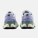 Жіночі кросівки New Balance 9060 x The Whitaker Group Purple, фіолетові замшеві кросівки нью беланс 9060 ню беленс NB 9060 нб, фото 6
