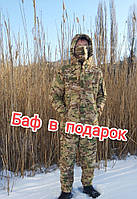 Костюм зимний тактический Куртка Оmni heat,Штаны-флис«Multicam»52(XXL)