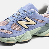 Жіночі кросівки New Balance 9060 x The Whitaker Group Purple, фіолетові замшеві кросівки нью беланс 9060 ню беленс NB 9060 нб, фото 9