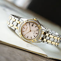 Женские японские часы с камнями Swarovski Citizen Silhouette Crystal Eco-Drive EW2354-53P