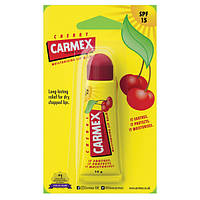 Бальзам для губ зі смаком вишні Carmex Tube Cherry SPF15 Blister Pack 10 г Туба