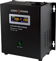 Источник бесперебойного питания Logicpower LPA-W-PSW-500VA+ (350 Вт) 2 A / 5 A / 10 A с правильной синусоидой