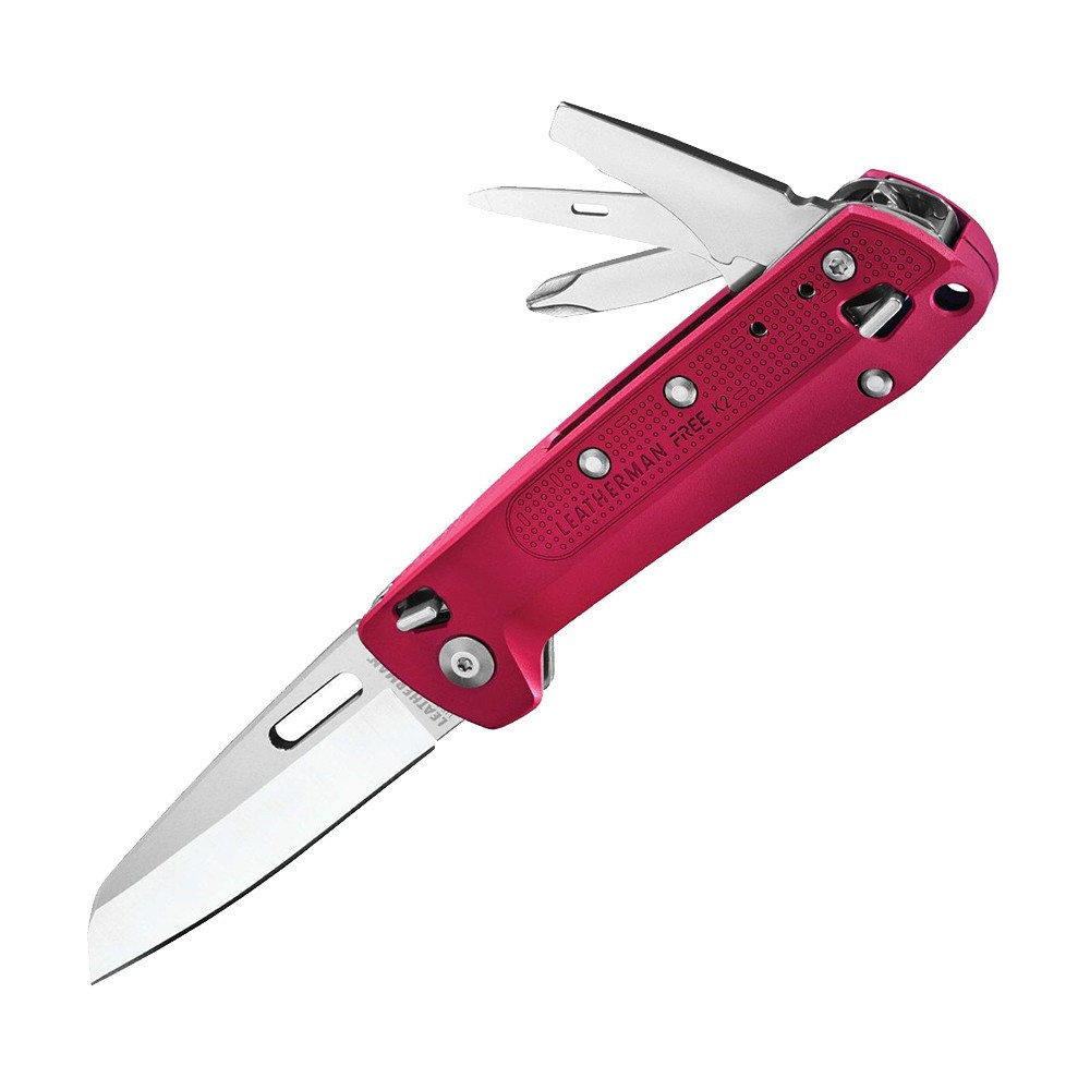 Ніж-мультитул Leatherman Free K2 Crimson (1080-832890)