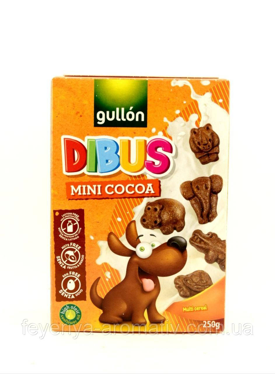 Шоколадне дитяче печиво Gullon Dibus mini cocoa 250g (Іспанія)