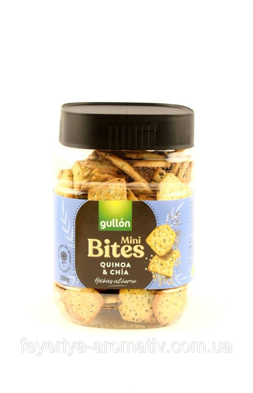 Печиво Gullon Crackers quinoa&chia, 250г (Іспанія)
