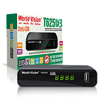 Цифровой эфирный ресивер T2 World Vision T625D3
